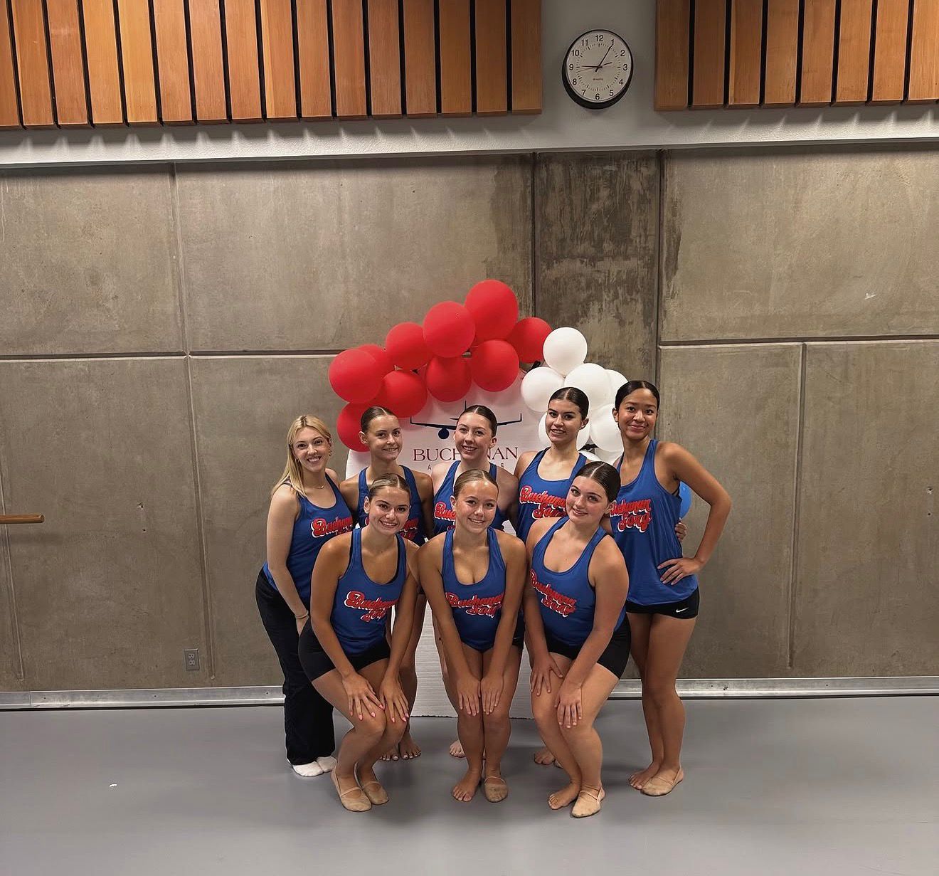 Mia Chanelle with Buchanan Song Team